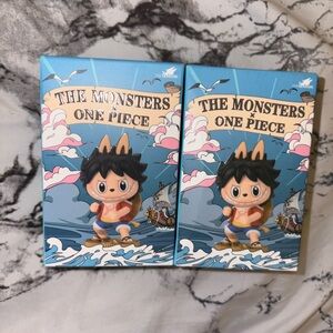 *SEALED* POP MART 100% AUTHENTIC THE MONSTER X LABUBU ONE PIECE (2 COUNT)